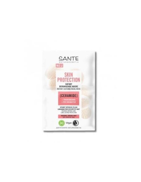 Mascarilla Skin Protection Calmante Aceite Almendras-Uva 8 M de Sante Naturkosmetik