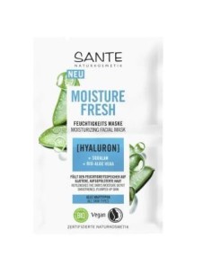 Mascarilla Fresh Hidratacion Acido Hialuronico-Aloe 8 Ml de Sante Naturkosmetik