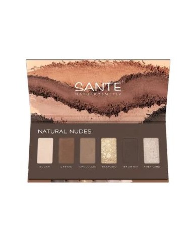Sombra Ojos Paleta 6 Colores Natural Nudes 6 Gr de Sante Naturkosmetik
