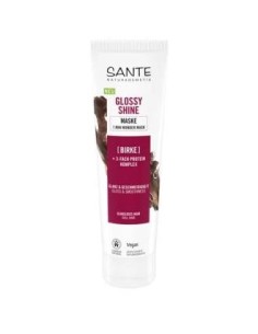 Mascarilla Capilar 1 Min  Brillo Radiante Abedul 150 Ml de Sante Naturkosmetik