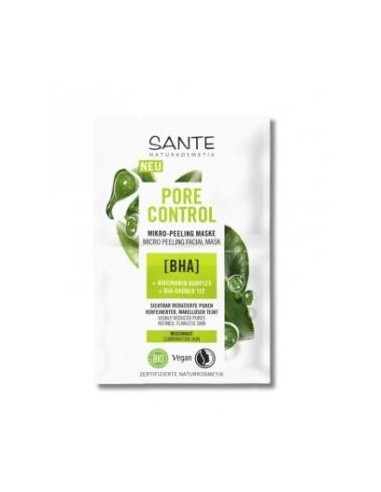 Mascarillla Pore Control Micro Peeling Bha-Niacinamida 8 Ml de Sante Naturkosmetik