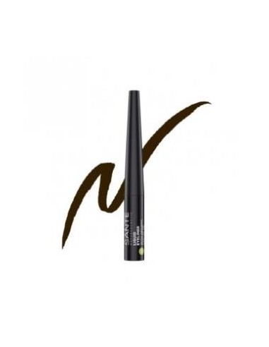 Eyeliner Perfilador Ojos Liquido 02 Coffee 3,5 Ml de Sante Naturkosmetik