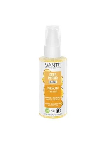 Aceite Capilar Reparador Oliva Bio 75 Ml de Sante Naturkosmetik