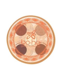 Paleta De Sombra De Ojos Valley Of Fire Bio de Boho Green Make Up