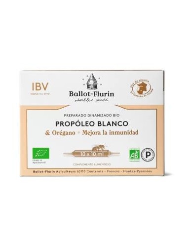 Preparado Dinamizado Propoleo & Oregano 10Amp de Ballot-Flurin