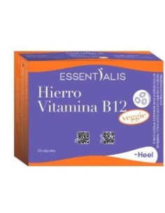 Essentialis Hierro Vitamina B12 30 Vcap de Heel