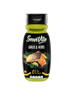 Salsa Garlic & Herbs 0 Calorias 320Ml Ajo-Perejil de Servivita