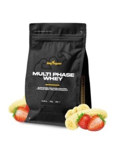 Multi-Phase Whey 1 Kg Fresa-Platano de Bigman