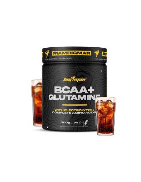 Bcaa Glutamine + Electrolytes 300 Gr Cola de Bigman