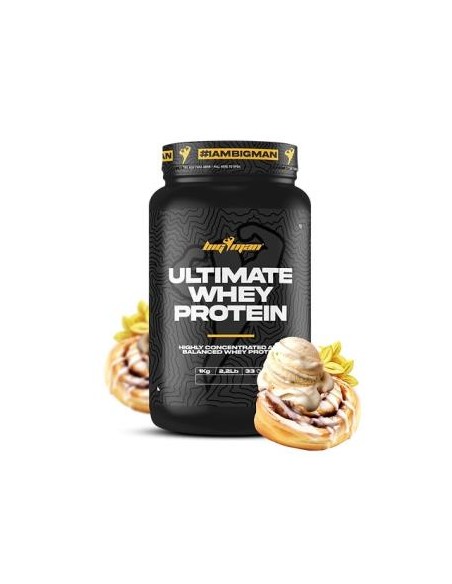 Ultimate Whey 1 Kg Canela-Vainilla de Bigman