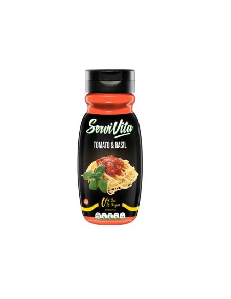 Salsa Tomate Basilico Sin Calorias 320Ml de Servivita