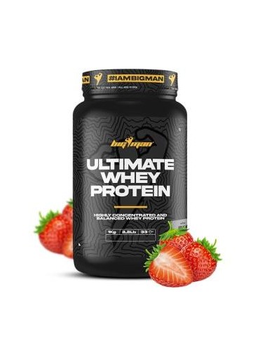 Ultimate Whey 1 Kg Fresa de Bigman