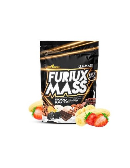 Furiux Mass 3 Kg Fresa-Banana de Bigman