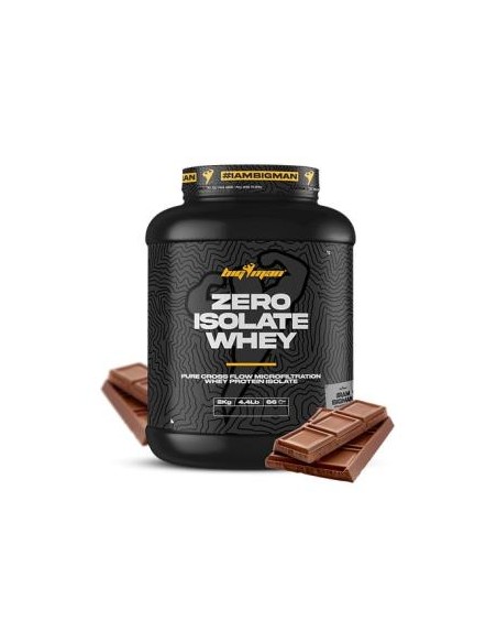 Zero Whey Protein Isolate 2 Kg (4,4 Lbs) Chocolate de Bigman