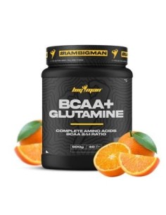 Bcaa + Glutamine 500 Gr Naranja de Bigman