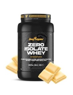 Zero Whey Protein Isolate 910Gr 2 Lbs Choco Blanco de Bigman