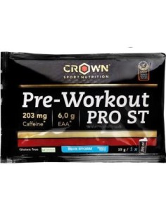 Pre-Workout Pro St 1 Sobre X 15 Gr Blue Storm de Crown Sport Nutrition