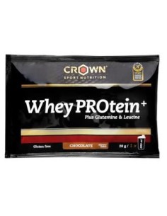 Whey Protein+, Sobre De 26 G Chocolate de Crown Sport Nutrition