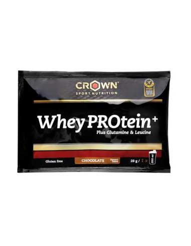 Whey Protein+, Sobre De 26 G Chocolate de Crown Sport Nutrition