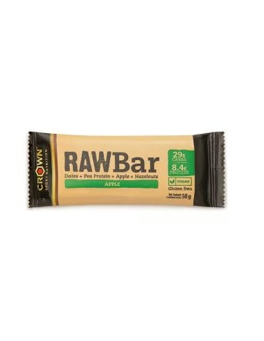Raw Bar 1 Barrita X 50 Gr Manzana de Crown Sport Nutrition