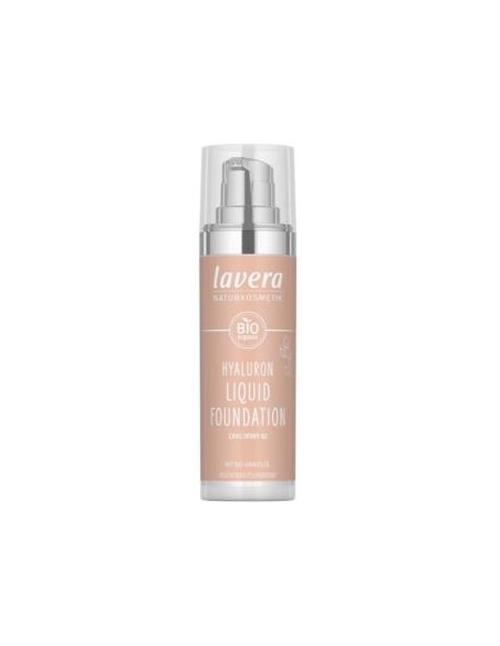 Maquillaje Fluido Hyaluron 02 Cool Ivory 30 Ml de Lavera