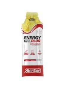 Energy Gel Plus Limon 18 Uds de Nutrisport