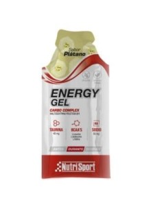 Energy Gel Platano 24 Uds de Nutrisport