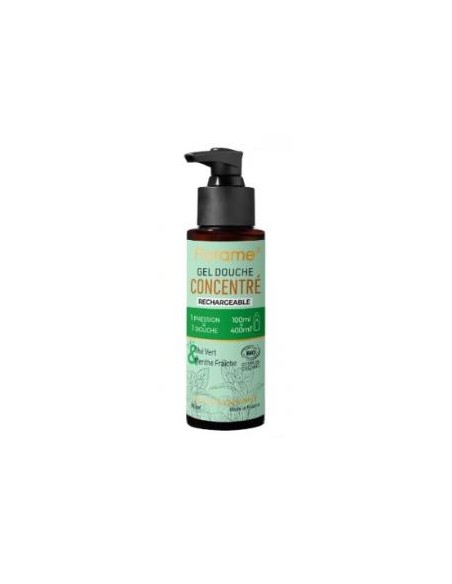 Gel De Ducha Concentrado Te Verde-Menta Fresca 100 Ml de Florame