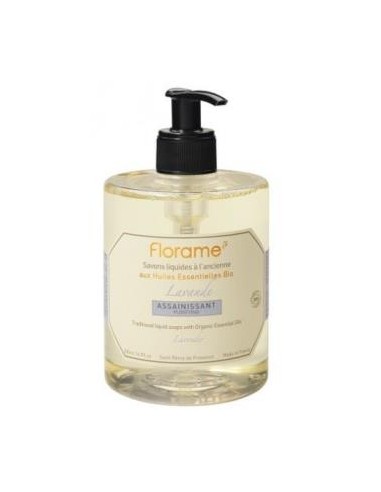 Jabon De Manos Liquido Purificante Lavanda 500 Ml de Florame