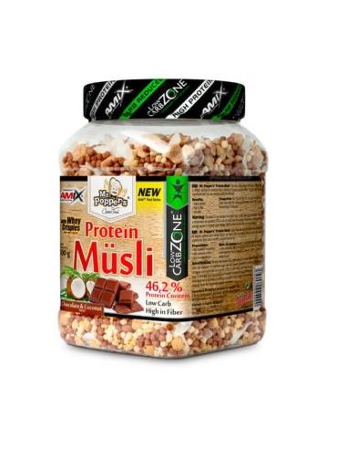 Protein Musli 500 Gr Chocolate-Coco de Mr Poppers
