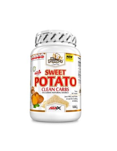 Sweet Potato Clean Carbs 1 Kg Natural de Mr Poppers