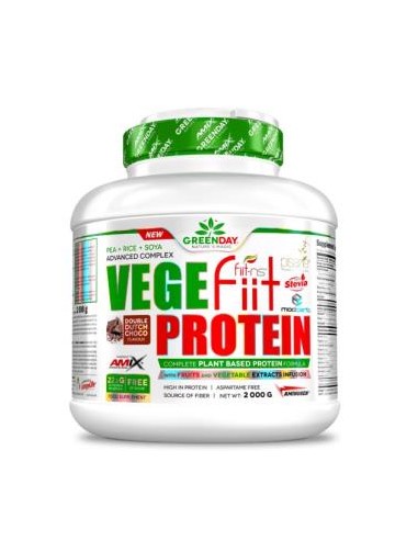 Vegefiit Protein 2 Kg Cacahuete-Choco-Caramelo de Greenday