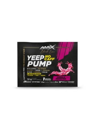 Unidosis Yeep Pump No Caff 12 Gr Jungle Monster de Black Line