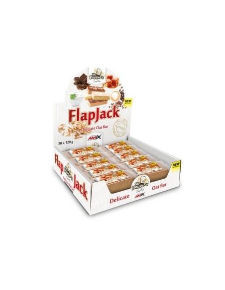 Flap Jack Oat Bar 30X120 Gr Toffee de Mr Poppers