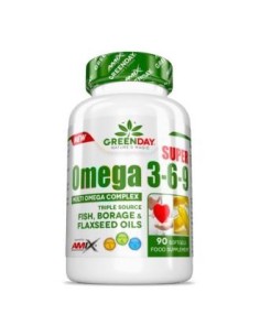 Greenday Super Omega 3-6-9 - 90 Caps de Greenday