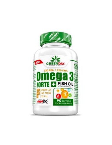Greenday Provegan Omega 3 Forte+ 90 Caps de Greenday