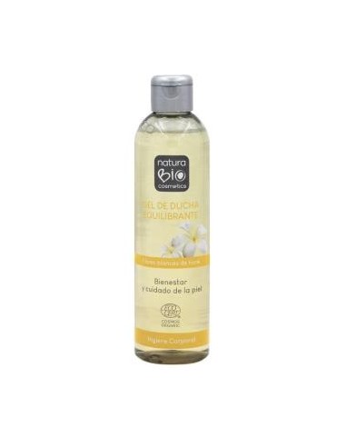 Gel Ducha Equilibrante Flores Blancas 250 Ml de Naturabio Cosmetics