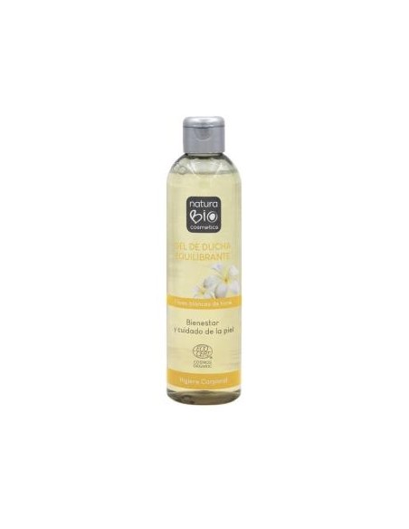Gel Ducha Equilibrante Flores Blancas 250 Ml de Naturabio Cosmetics