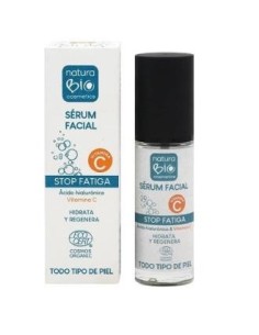 Serum Facial Stop Fatiga Acido Hialuronico-Vitamina C 30 Ml de Naturabio Cosmetics