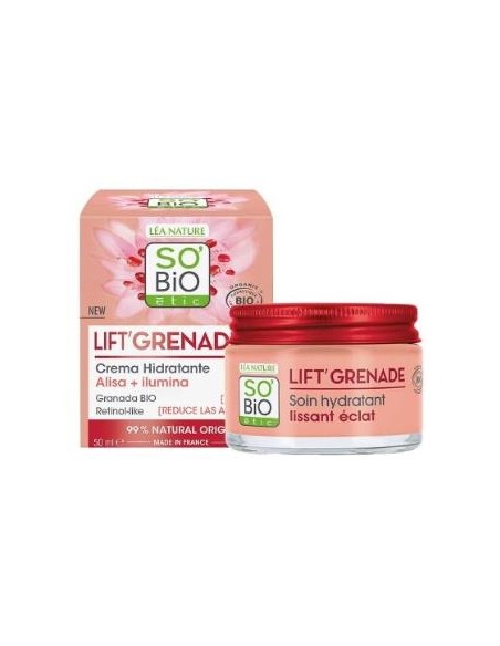 Crema Hidratante Lift Granade Retinol-Like 50 Ml de So´Bio Etic