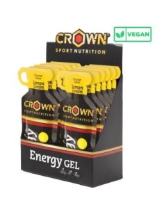Energy Gel Limon 12 X 40G de Crown Sport Nutrition