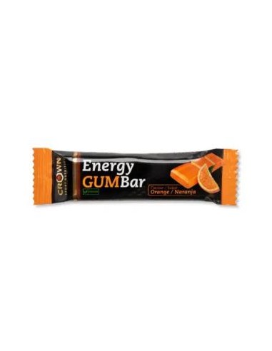 Energy Gum Bar  Naranja 1 X 30 G de Crown Sport Nutrition