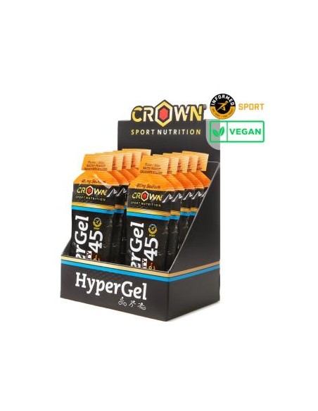 Hypergel 45 Cacahuete Salado 10 X 75G de Crown Sport Nutrition