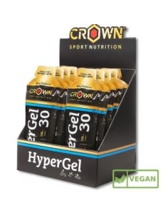 Hypergel 30 (Hydro) Neutro + Cafeina 10 X 75G de Crown Sport Nutrition