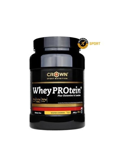 Whey Protein + Wafer Cookies 848 G (25 Porciones) de Crown Sport Nutrition