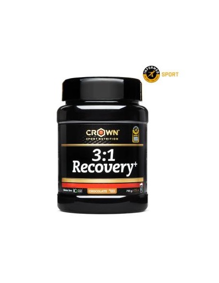 3:1 Recovery+  Choc 750 G (15 Porciones) de Crown Sport Nutrition