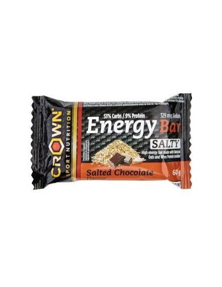 Energy Bar Salty Choc Choc Salado 1 X 60 G de Crown Sport Nutrition