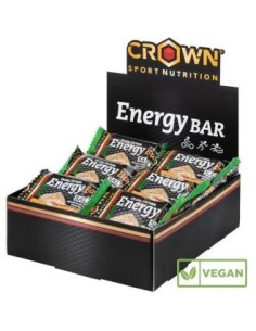 Energy Vegan Bar Salty Peanut 12 X 60 G de Crown Sport Nutrition