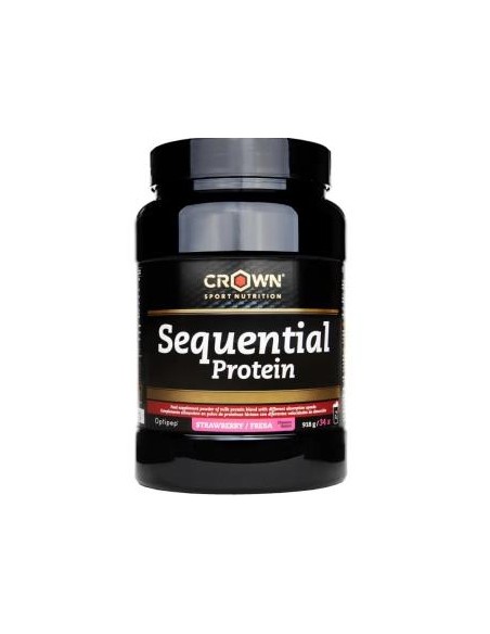 Sequential Protein Recuperador Nocturno Fresa 918G de Crown Sport Nutrition