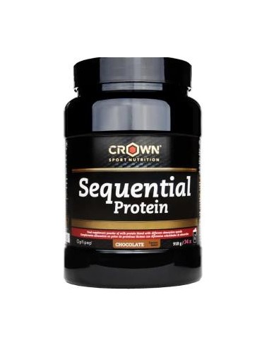 Sequential Protein Recuperador Nocturno Choc 918 G de Crown Sport Nutrition